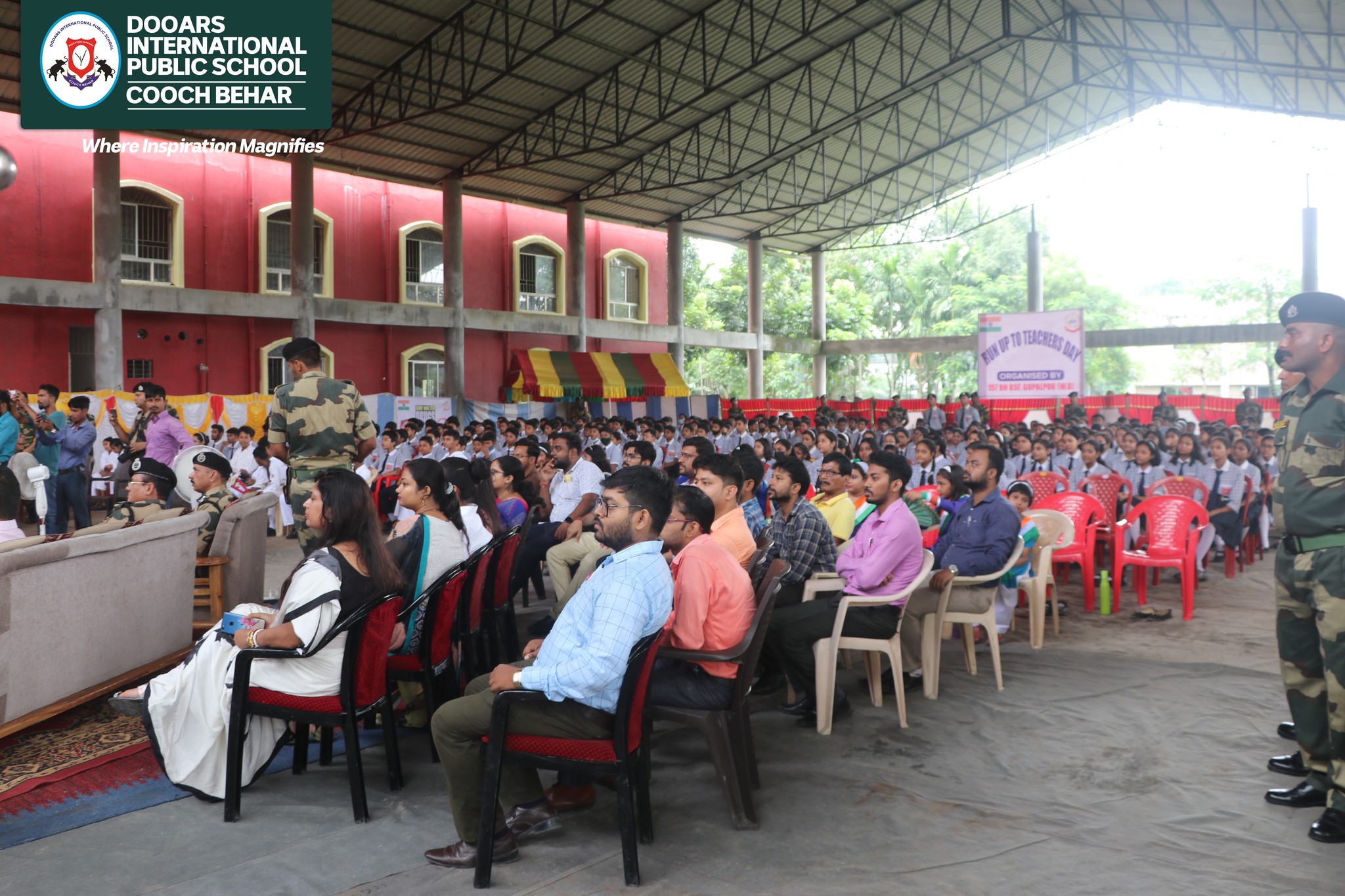 Upcoming Teacher's Day Celebration Organized By 157 BN BSF, Gopalpur